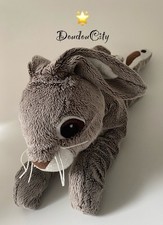 5487🌟40cm Doudou Peluche Lapin Lièvre Marron IKEA