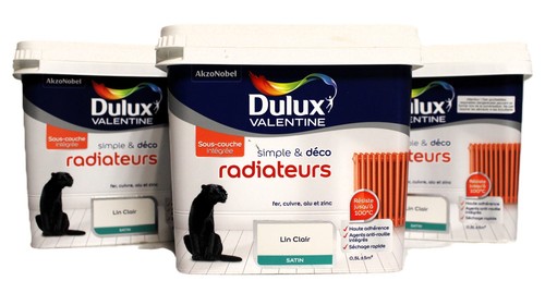 Lot peinture radiateur dulux - radiateur,