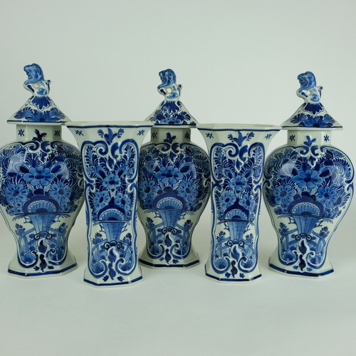 Delft bleu blanc pièces - 5,