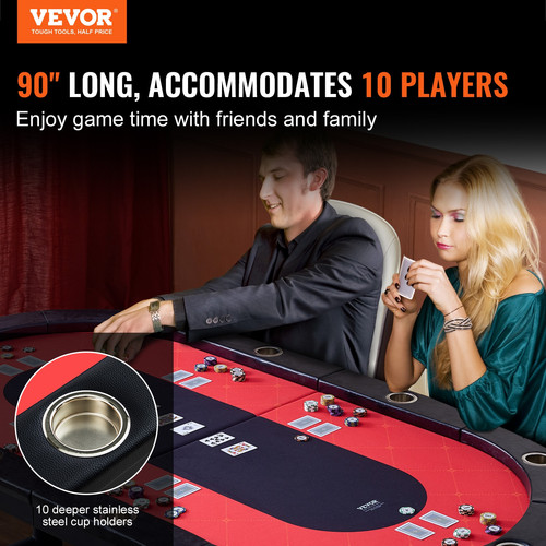Vevor table poker coussin - table, de