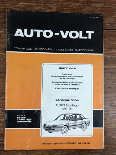 Revue technique auto - technique,