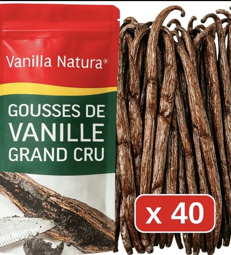 Gousses vanille bourbon - 40,
