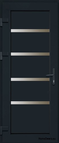 Porte extérieure pvc 100 - porte,