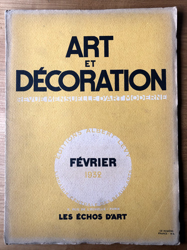 1932 köln deco - a&d,