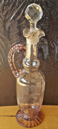 Gc03 ancienne carafe verre - gc03,