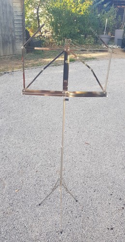 Pupitre pliable argenté - pliable,