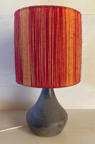 Lampe céramique signé jpc - céramique,
