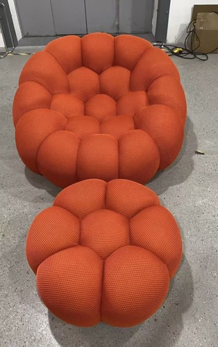 Fauteuil bubble avec repose
