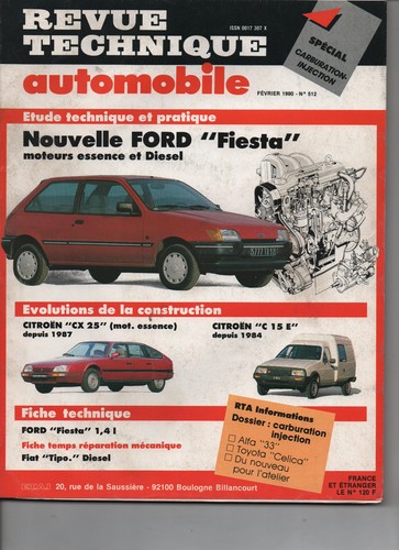Revue technique ford fiesta - technique,