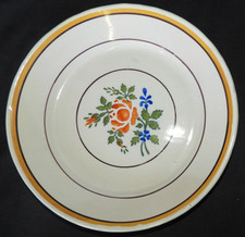 Assiette ancienne (début XXème?) - 21.5 cm (bon état)