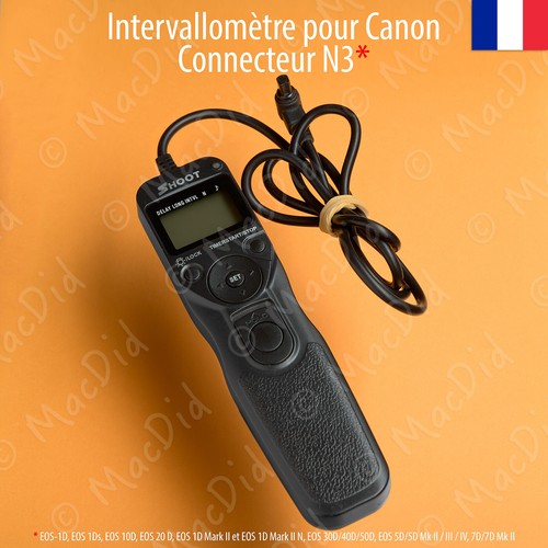 Intervallomètre pour canon - intervallomètre,