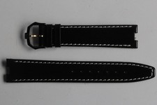 RAYMOND WEIL Bracelet pour montre cuir noir 18 mm (52199)