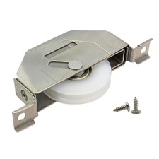 Système de poulie design élégant en acier inoxydable avec roulettes silencieu