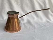 COPPER COFFEE MAKER - ANTIQUE 1920s FRENCH COPPER COFFEE POT - LC MERET