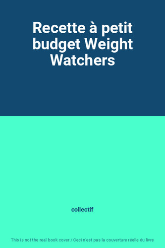 Recette petit budget - recette, weight