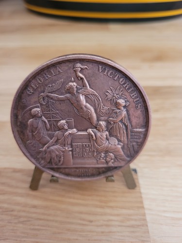 Medaille cuivre exposition - medaille,