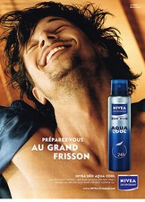 ADVERTISING ADVERTISING 054 2007 LEVELA Men's Deodorant AQUA COOL 310514