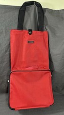 NEW Reisenthel Foldable Trolley Shopping Bag Portable Travel Red