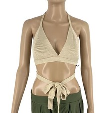 NUNA LIE Haut Bralette Beige