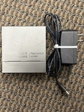 NETGEAR ProSafe Plus GS105E v2 5-Port Gigabit Smart Ethernet Switch w/ Adapter