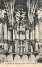 28 CHARTRES LE BUFFET D ORGANUE DE LA CATHEDRALE
