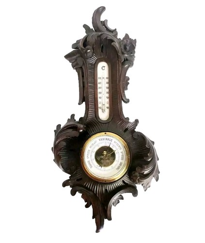 Ancien baromètre thermomètre - baromÈtre,