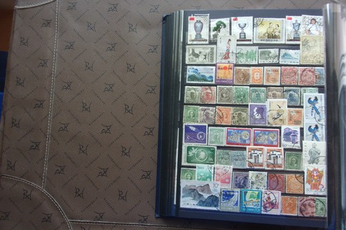 Chine lot timbres obl - -,