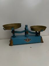blue scale canvas toy old 1950s decorative vintage 1kg