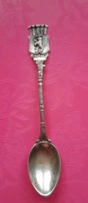 M11408 Collectible Small Spoon Silver Metal Berlin Hallmark 800
