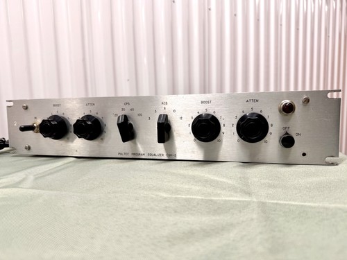 Pultec eqh tube program - pultec, eqh-2