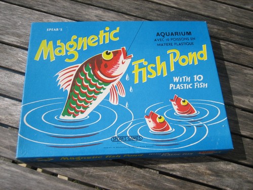 Ancien jeu pêche poisson - de,