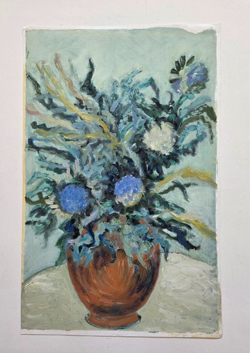 Peinture sur papier nature