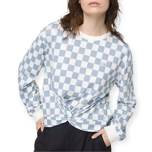 Vans womens blue white - womens,