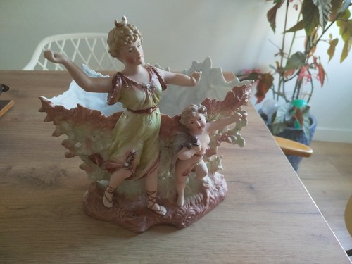 Jardinière biscuit art - jardinière,