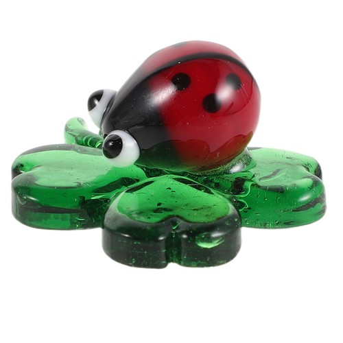 Ornement coccinelle trèfle - ,