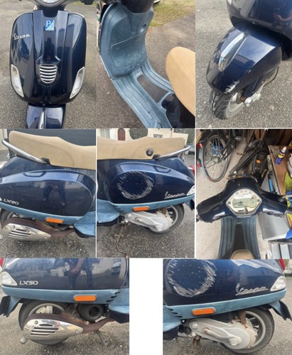 Carenage vespa lx50 bleu nuit - lx50,