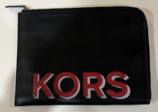 Michael Kors Leather Zip Tech Organizer Bag Ipad