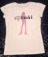 Americas Next Top Model T Shirt XL Sequin Top 2007 Pottle  Productions Pink Girl