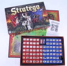 VTG 1999 Stratego Board Game Milton Hasbro Capture The Flag Strategy Battle READ