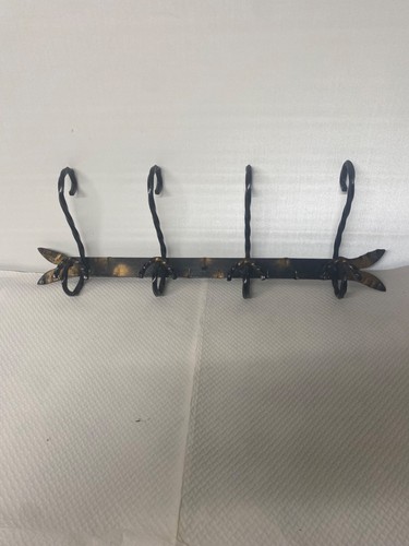 Ancien porte manteaux fer - porte,