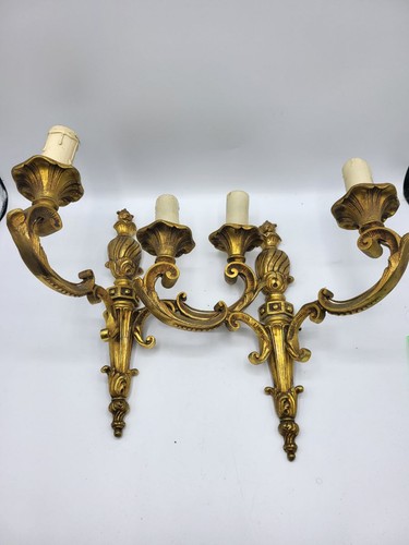 Lot de 2 appliques - de,