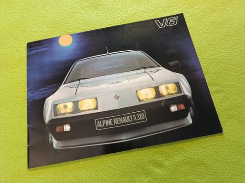 Brochure alpine a310 1981 - brochure,