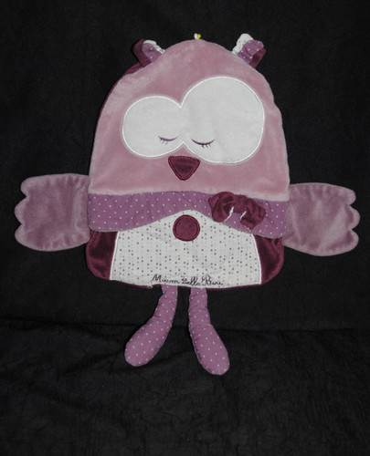 Doudou plat hibou sauthon - hibou,