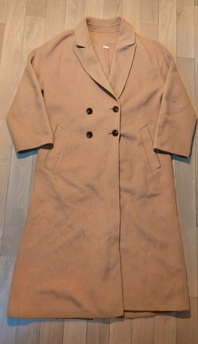 Manteau long laine zara - en,