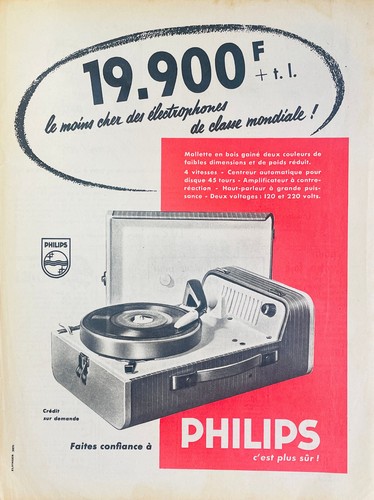 Publicité magazine 1960 - 1960,