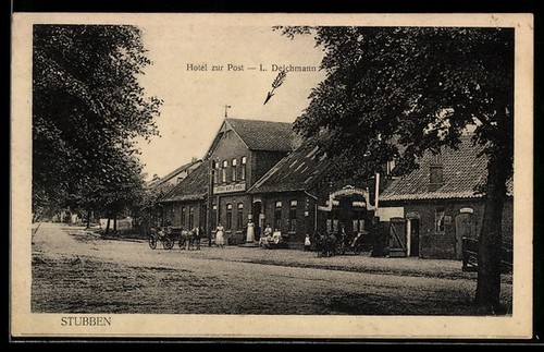 Carte postale stubben - carte,