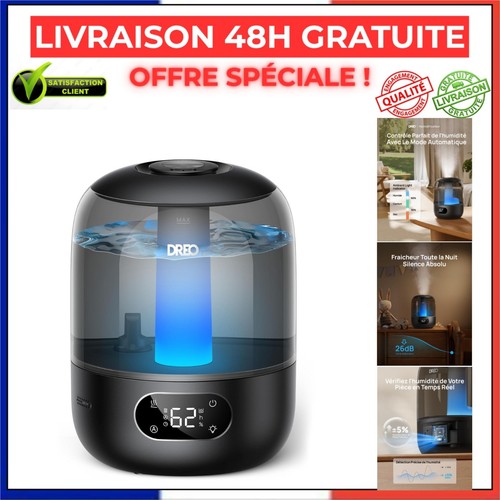 Humidificateur air dreo l - humidificateur, d'air