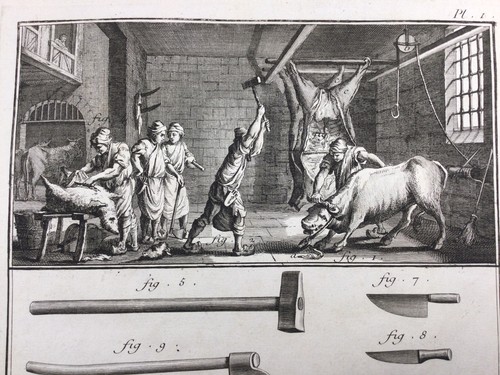 Boucherie 1779 boucher viande - boucherie,