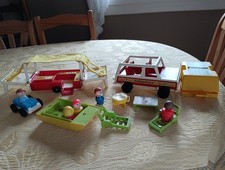 Caravane fisher price vintage