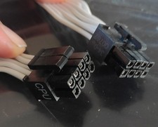 Câble modulaire blanc d'